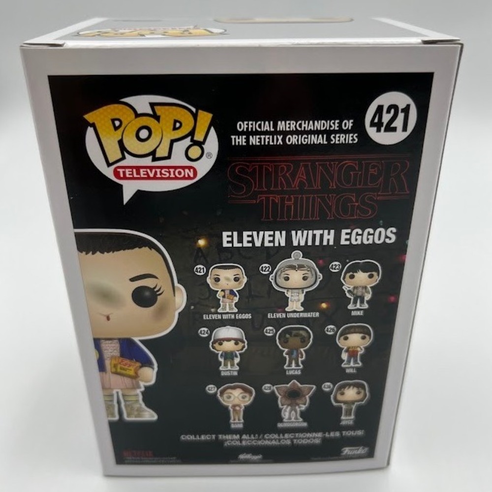Funko Pop Stranger Things Eleven With Eggos Vinyl Figure 421 - Picture 4 of 6